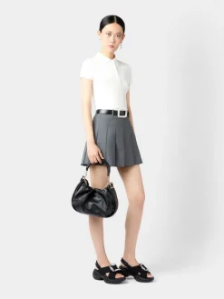 Roger Vivier Hobo Viv' Choc Royal Medium Bag in leather New