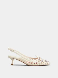 Roger Vivier I Love Slingback Pumps in leather Outlet