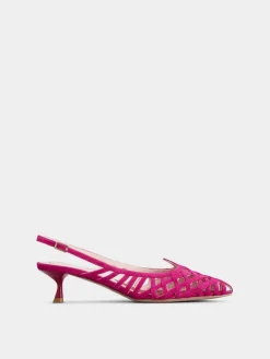 Roger Vivier I Love Slingback Pumps in suede Online
