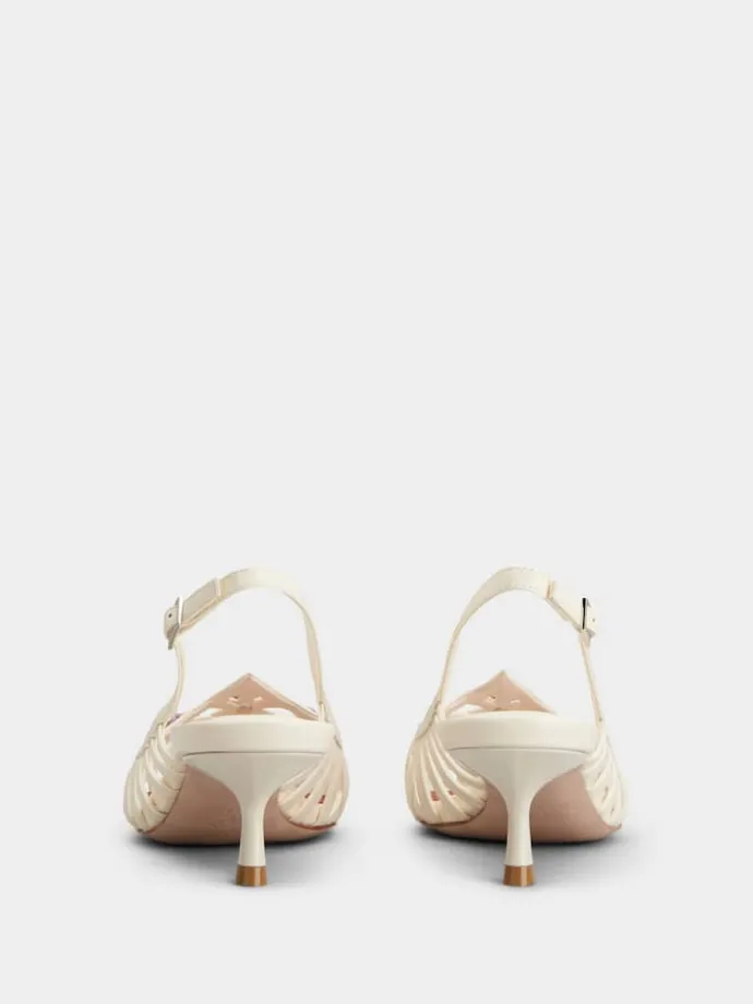 Roger Vivier I Love Slingback Pumps in leather Outlet