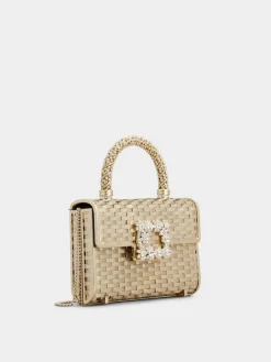 Roger Vivier Jewel Efflorescence Mini Bag in metal Fashion
