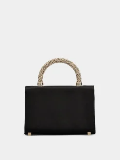 Roger Vivier Jewel Efflorescence Mini Bag in satin New