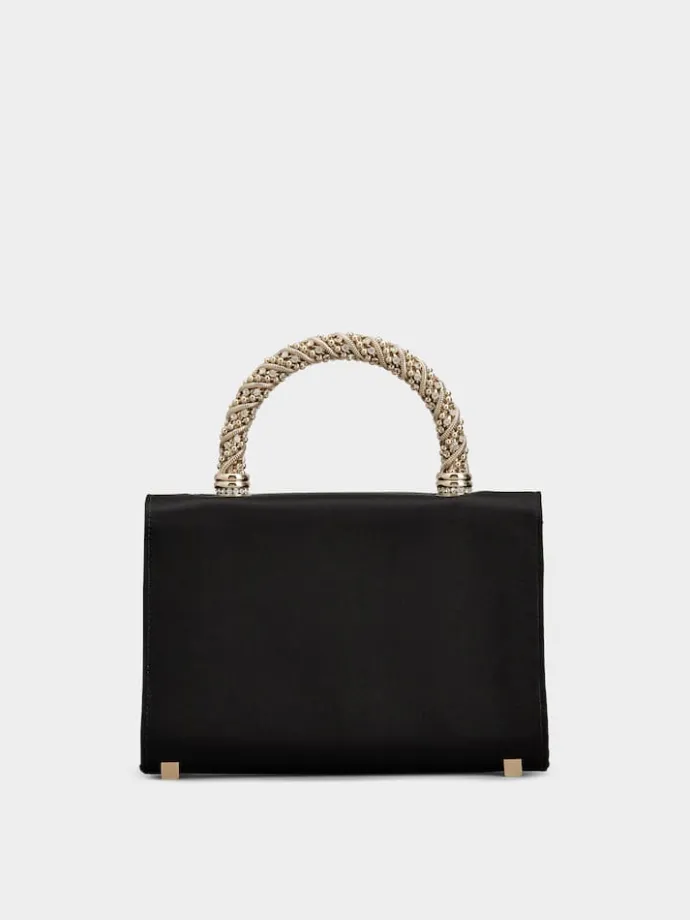 Roger Vivier Jewel Efflorescence Mini Bag in satin New