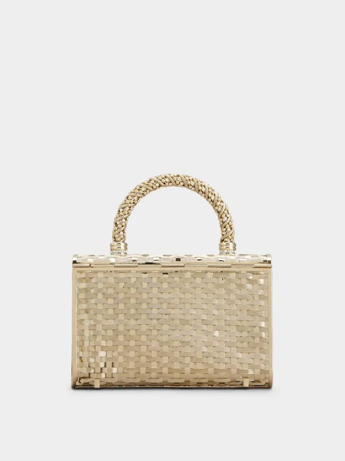 Roger Vivier Jewel Efflorescence Mini Bag in metal Fashion