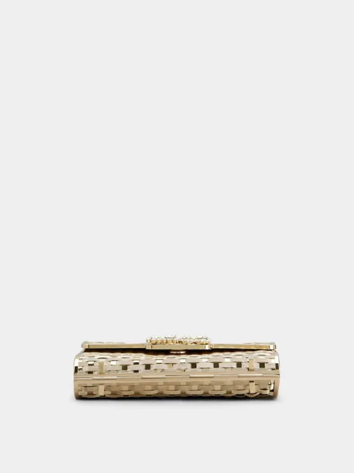 Roger Vivier Jewel Efflorescence Mini Bag in metal Fashion