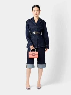 Roger Vivier Jewel Efflorescence Mini Bag in satin Outlet