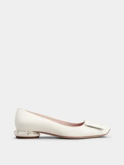 Roger Vivier Jewel Heel Ballerinas in patent leather Clearance