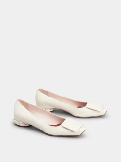 Roger Vivier Jewel Heel Ballerinas in patent leather Clearance