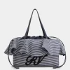 Roger Vivier Medium Shopping Bag in raffia Discount
