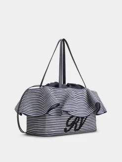 Roger Vivier Medium Shopping Bag in raffia Discount