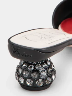 Roger Vivier Mules in leather Clearance