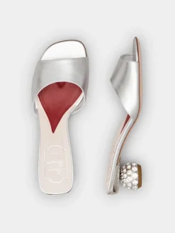 Roger Vivier Mules in leather Outlet