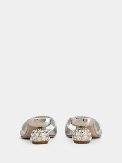 Roger Vivier Mules in leather Outlet