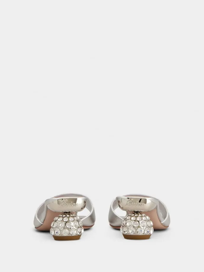 Roger Vivier Mules in leather Outlet
