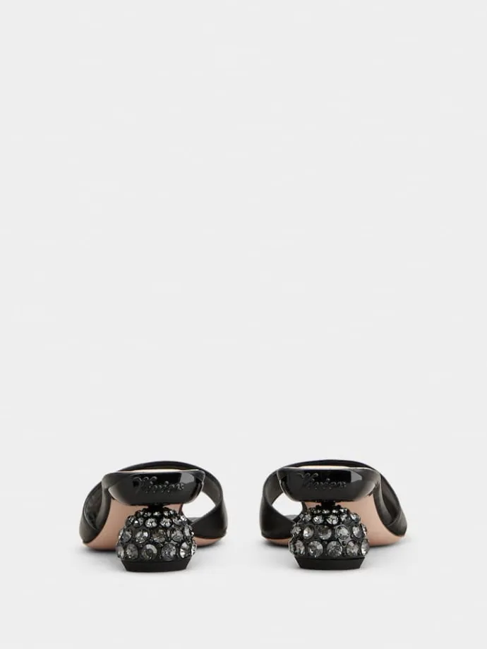 Roger Vivier Mules in leather Clearance