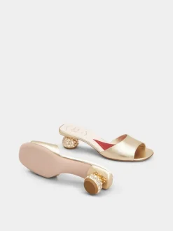 Roger Vivier Mules in leather Fashion