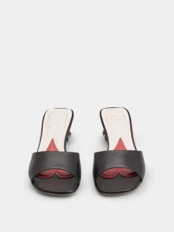 Roger Vivier Mules in leather Clearance