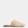 Roger Vivier Mules in raffia Hot