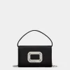Roger Vivier Pilgrim Micro Bag in satin New