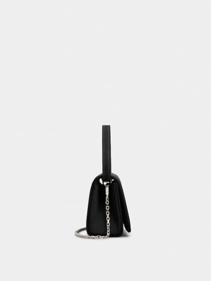 Roger Vivier Pilgrim Micro Bag in satin New