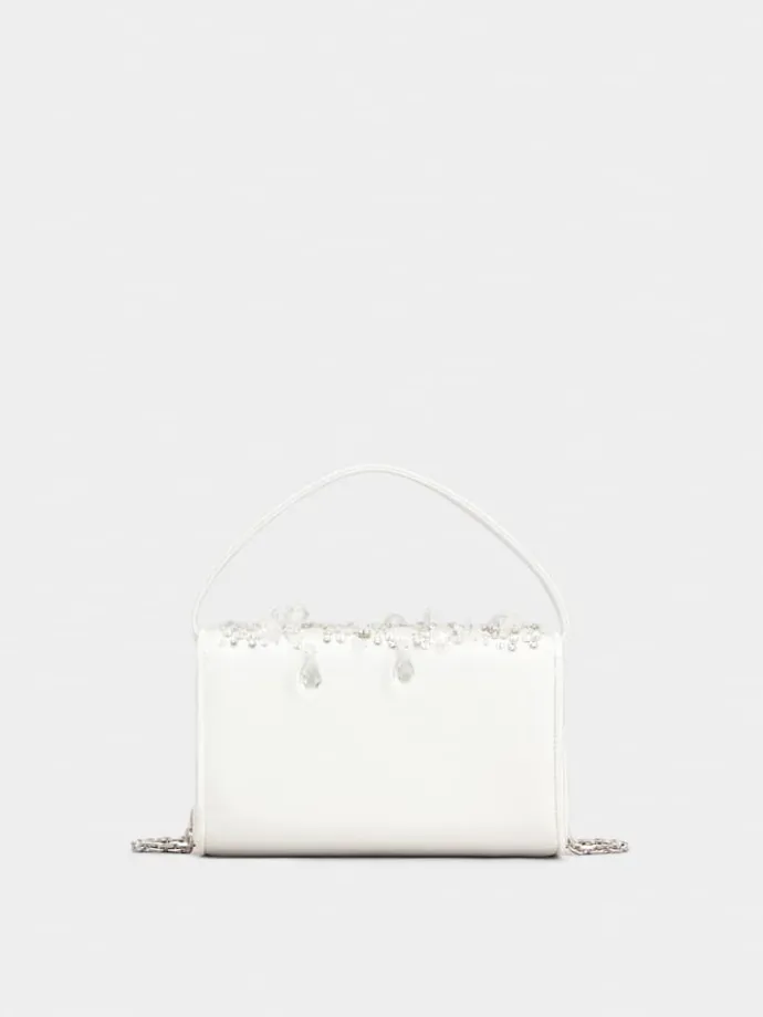 Roger Vivier Pilgrim Micro Bag in satin New