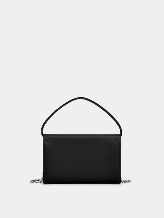 Roger Vivier Pilgrim Micro Bag in satin New