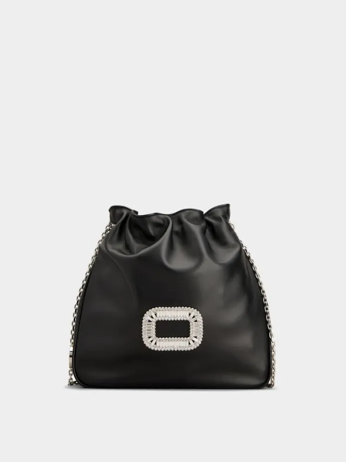 Roger Vivier Pilgrim Mini Bag in leather Outlet