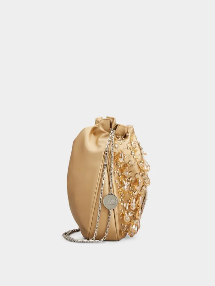 Roger Vivier Pilgrim Mini Bag in satin Outlet