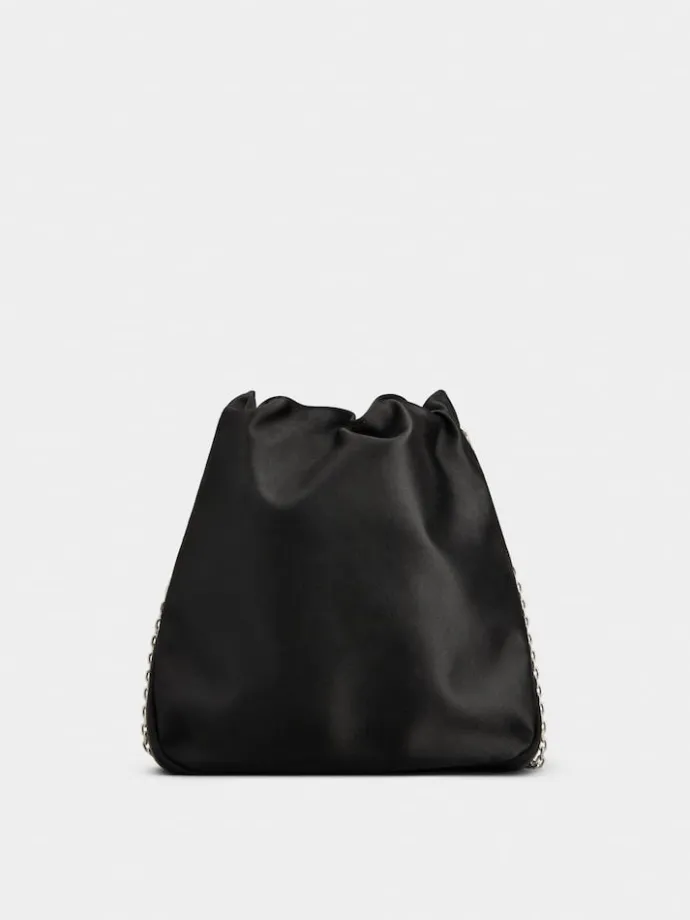 Roger Vivier Pilgrim Mini Bag in satin Sale