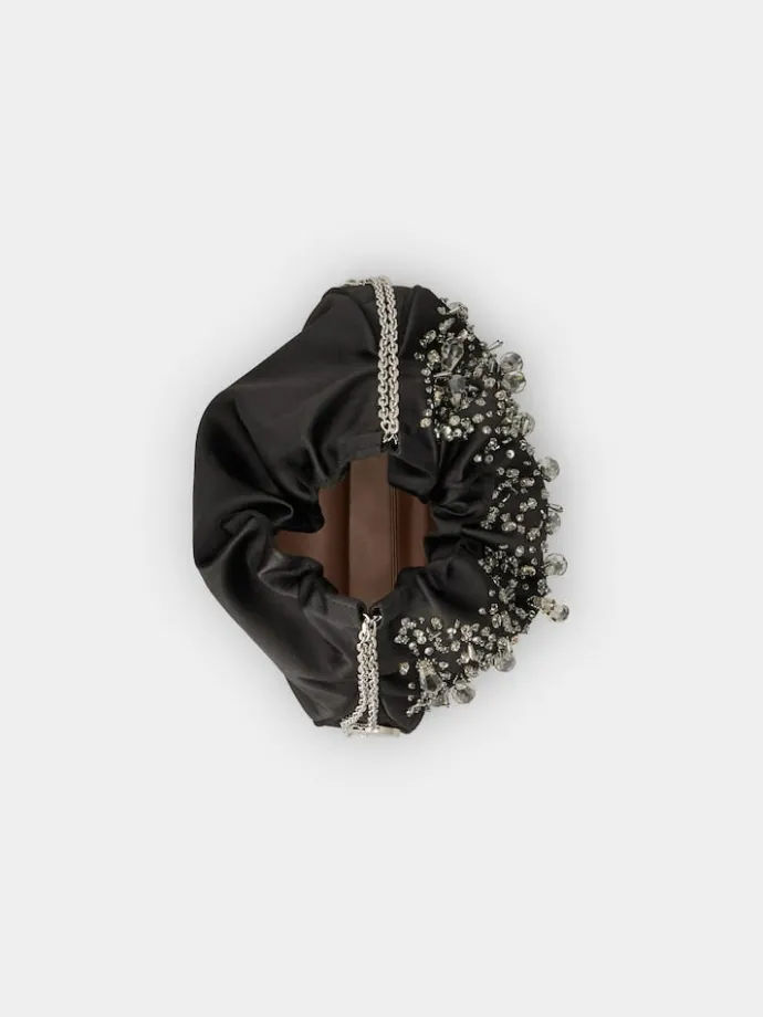 Roger Vivier Pilgrim Mini Bag in satin Sale