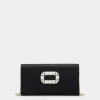 Roger Vivier Sexy Choc Clutch in satin Fashion
