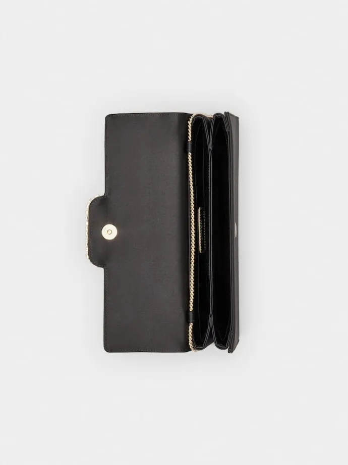Roger Vivier Sexy Choc Clutch in satin Fashion