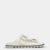 Roger Vivier Slidy Viv' Mules in leather Hot