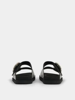 Roger Vivier Slidy Viv' Mules in leather Fashion