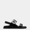 Roger Vivier Slidy Viv' Sandals in leather New