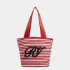 Roger Vivier Small Shopping Bag in raffia Best