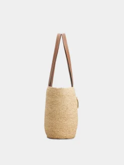 Roger Vivier Small Shopping Bag in raffia New