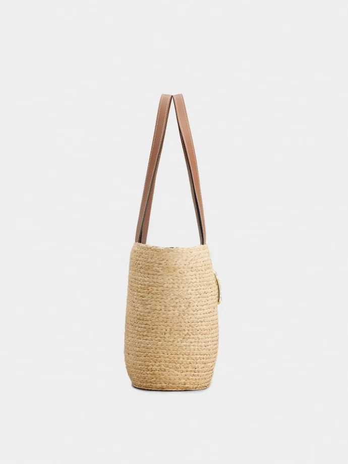 Roger Vivier Small Shopping Bag in raffia New