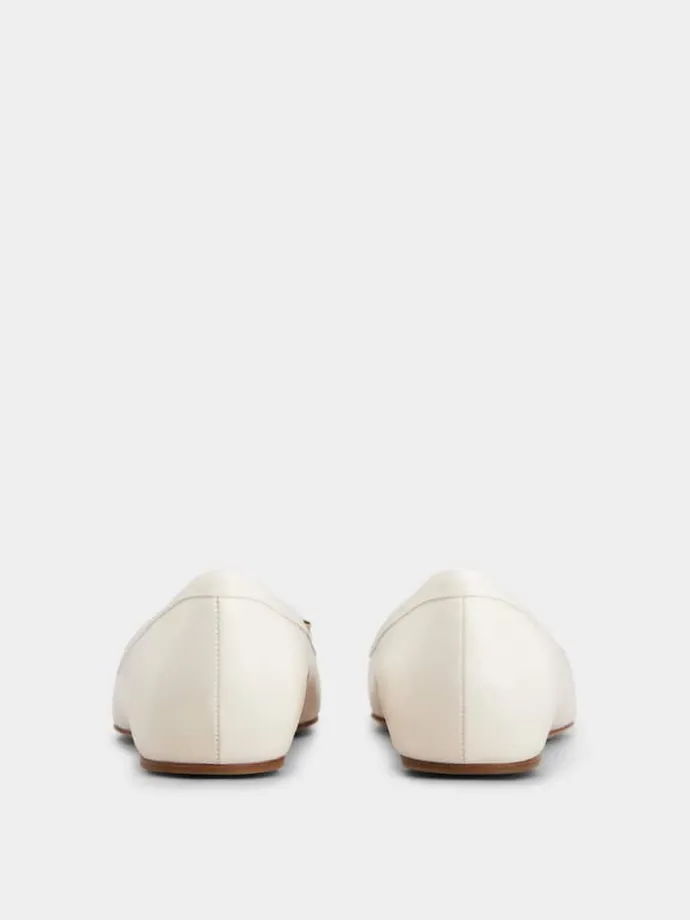 Roger Vivier Trompette Ballerinas in leather Discount