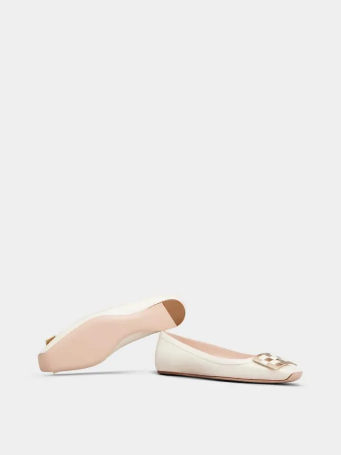 Roger Vivier Trompette Ballerinas in leather Discount