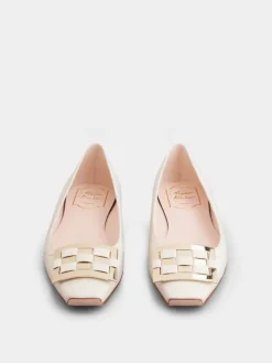 Roger Vivier Trompette Ballerinas in leather Discount