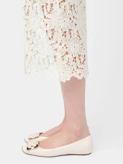 Roger Vivier Trompette Ballerinas in leather Discount