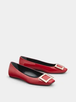 Roger Vivier Trompette Ballerinas in patent leather Hot