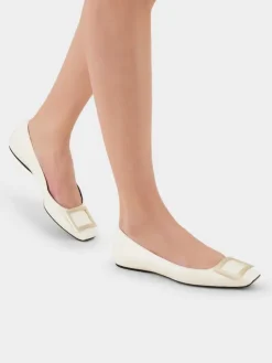 Roger Vivier Trompette Ballerinas in patent leather Outlet