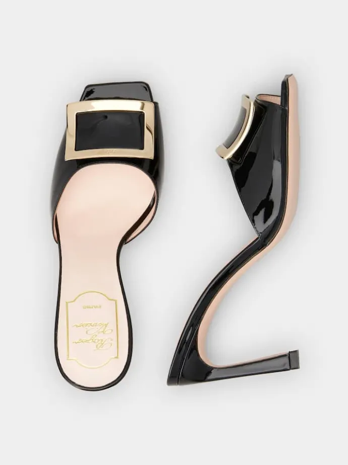 Roger Vivier Trompette Mules in patent leather Sale