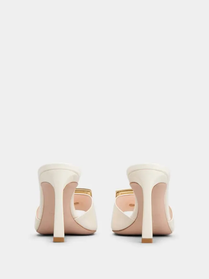 Roger Vivier Trompette Mules in patent leather Online