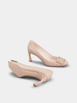 Roger Vivier Trompette Pumps in leather Hot
