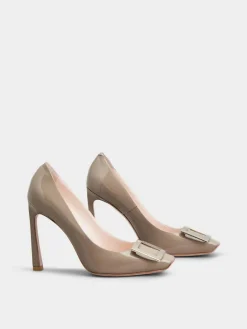 Roger Vivier Trompette Pumps in patent leather Discount