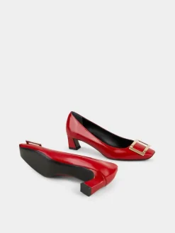 Roger Vivier Trompette Pumps in patent leather New