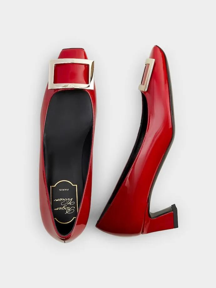 Roger Vivier Trompette Pumps in patent leather New